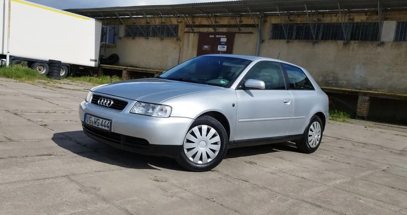 Audi A3 cena 4900 przebieg: 257408, rok produkcji 2000 z Miłakowo małe 704